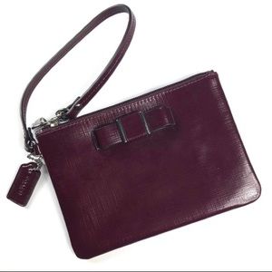 NWT Coach “Darcy” Wristlet in Sherry